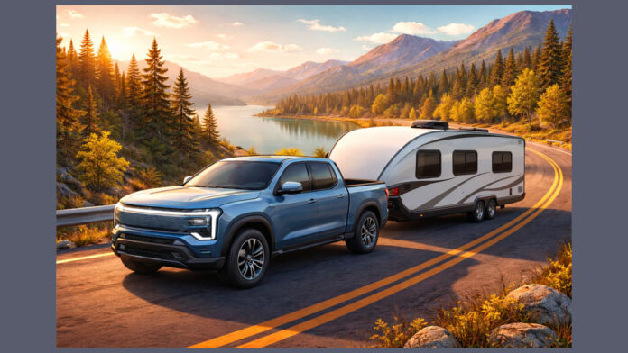 EV towing RV challenges