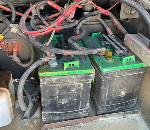 Corroded Battery