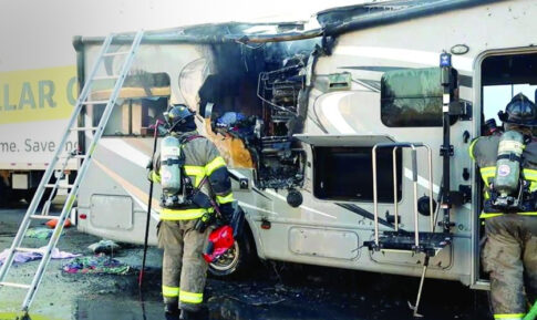 RV fire escape plan