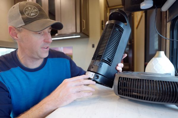 How to safely use electric heat in an RV title image