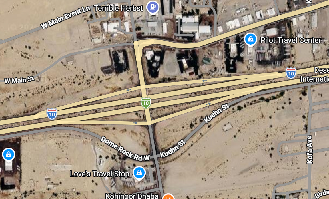 A major I-10 project is coming to Quartzsite; RVers may want answers early