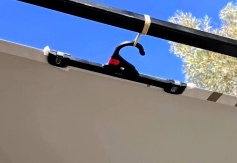 pants hanger for awning flap FB no name given