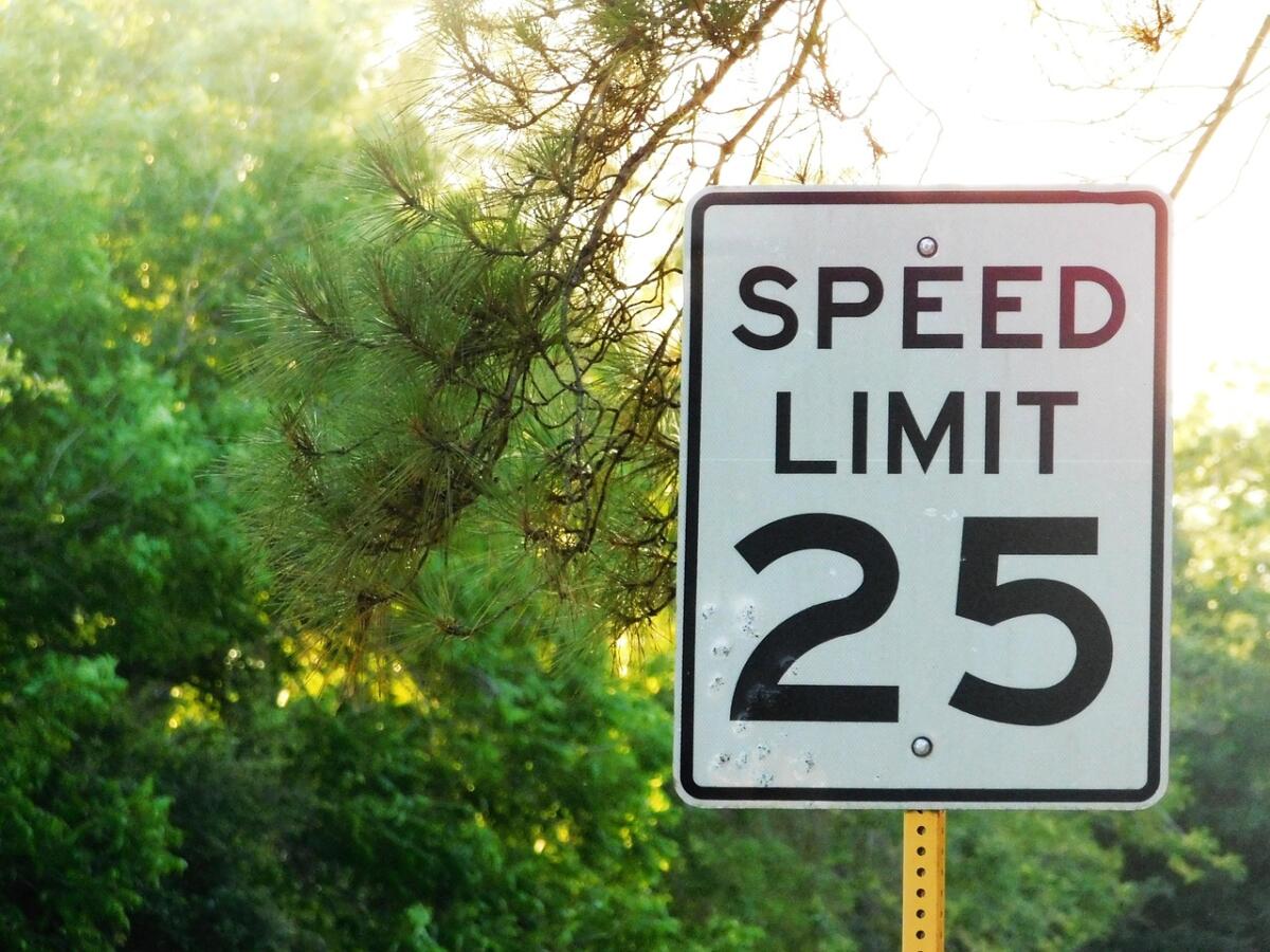 If the speed limit is 60, how fast will you typically go when driving/towing your RV?