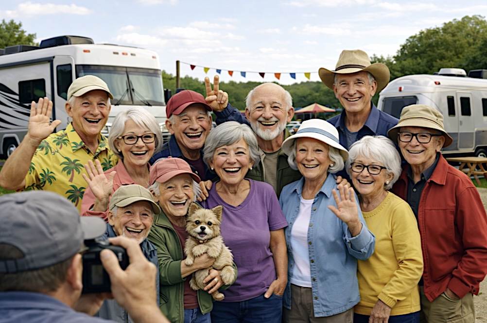 What do RVers 60 years or older have in common?