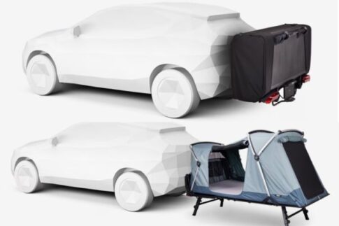 Thule Outset hitch mounted foldable tent