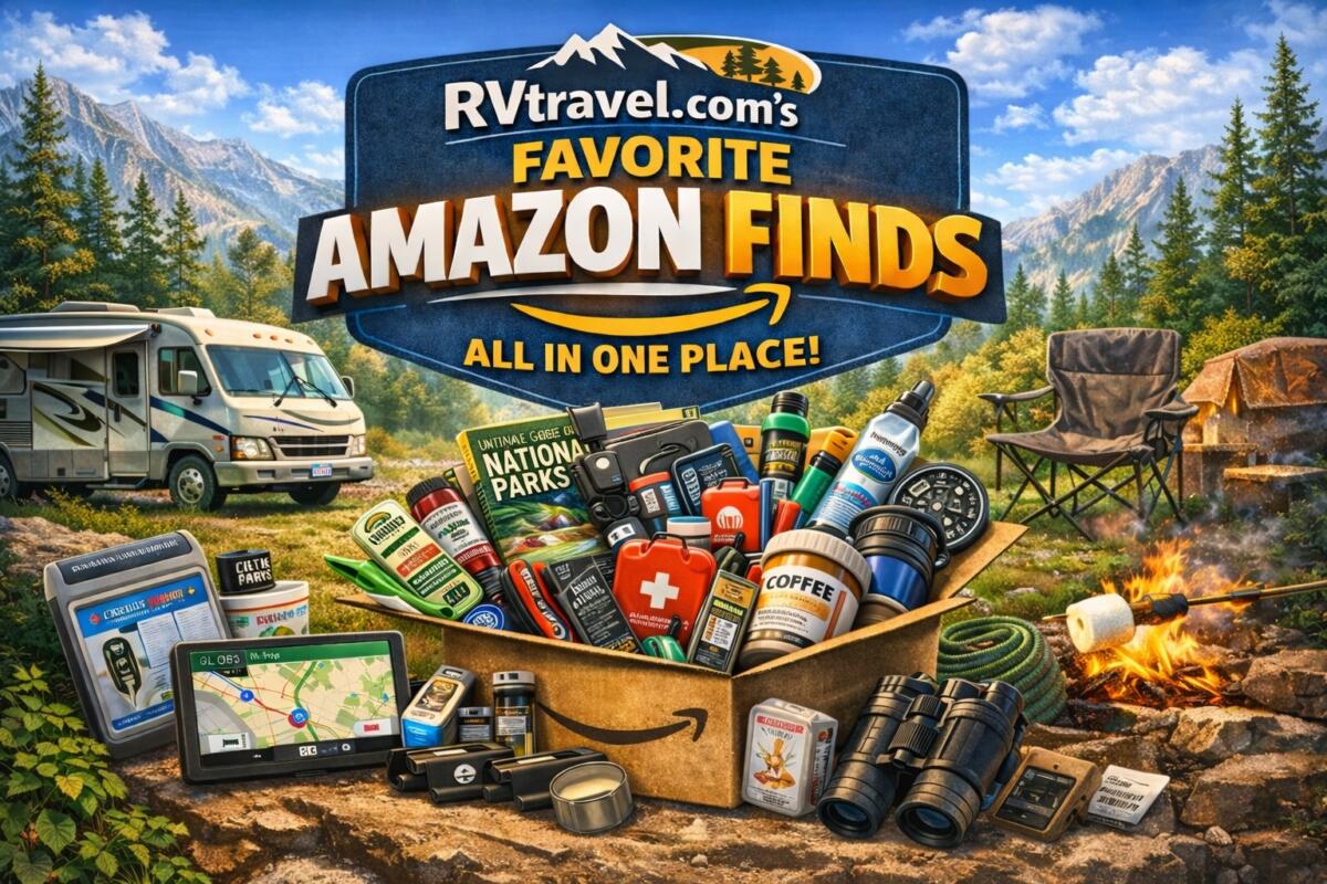 RVtravel.com editors’ and readers’ all-time favorite products at Amazon