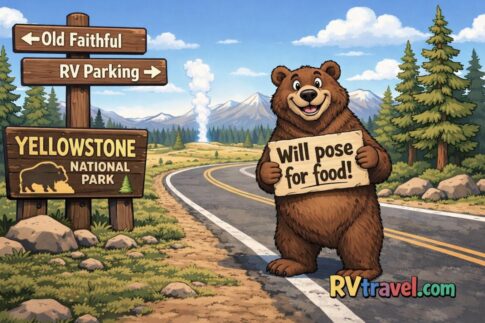 Bear Work For Food
