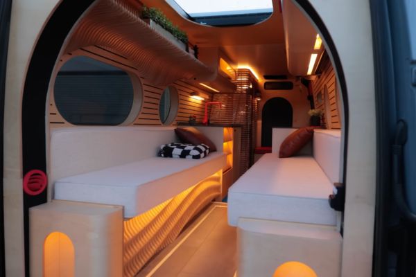 Check out this ultra-creative camper van build— Wow