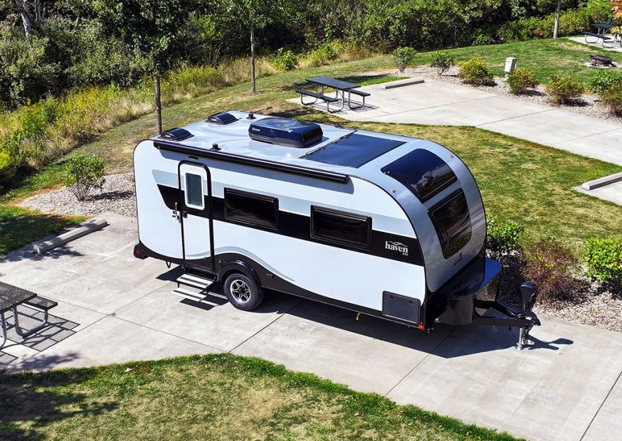The nüCamp 2026 Haven 220 travel trailer—Big-ticket comfort