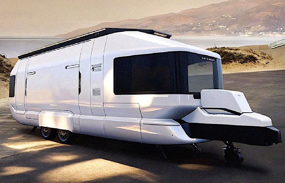 Futuristic ‘Space Camping’ travel trailer debuts in U.S.