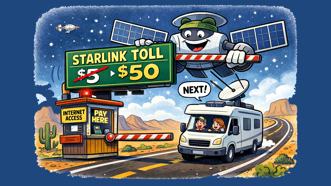 Starlink shuts down cheap internet workaround used by RVers