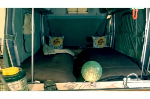 1954 Ranger camper interior