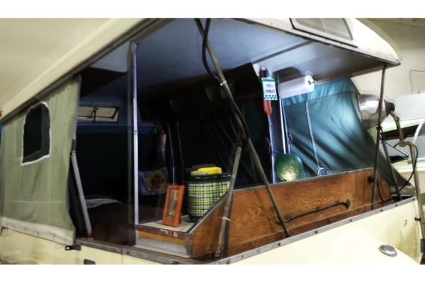 Tour a rare 1954 Ranger—the first popup camper