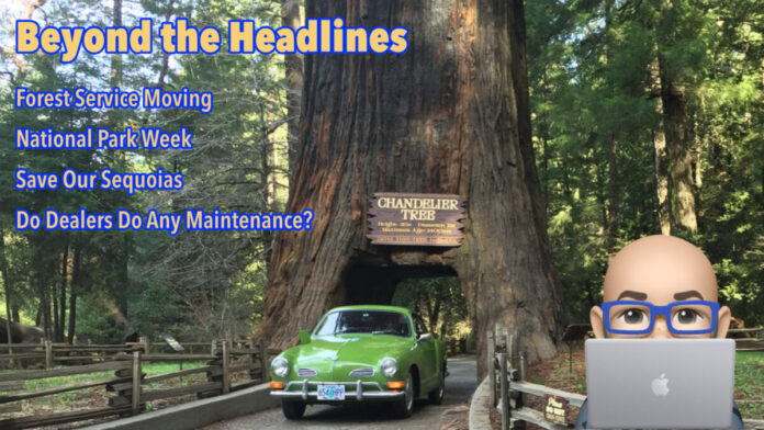 Tony Barthel's Beyond the Headlines for the latest RV travel news