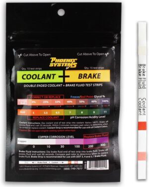 Antifreeze test strips