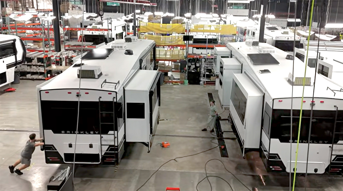 Brinkley factory tour highlights push for better RV build quality