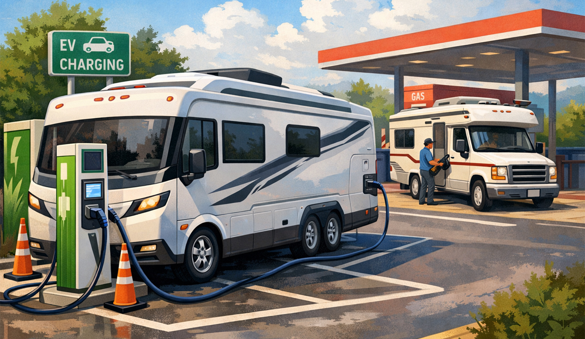 Thinking about an electric RV? Here’s the reality in 2026