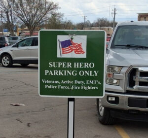 Super hero sign