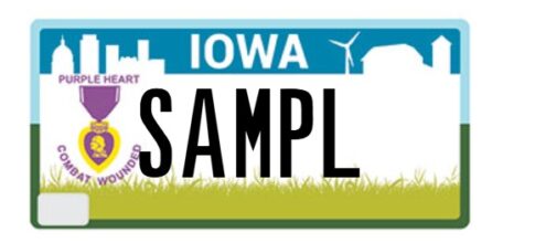 Iowa Veteran License