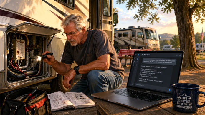AI RV troubleshooting