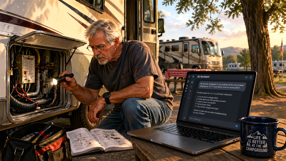 Could AI become the next tool in an RVer’s repair kit?