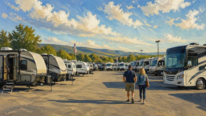 RV shipments April 2026