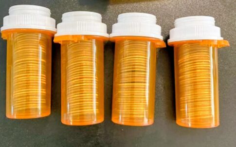 empty medicine bottles image: attribution provided