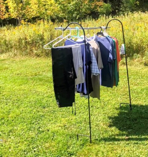 clothes dryer idea image: facebook with no attribution provided