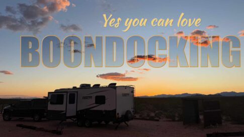 boondocking for beginners graphic