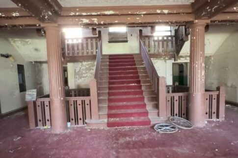 Indiana State Sanatorium interior