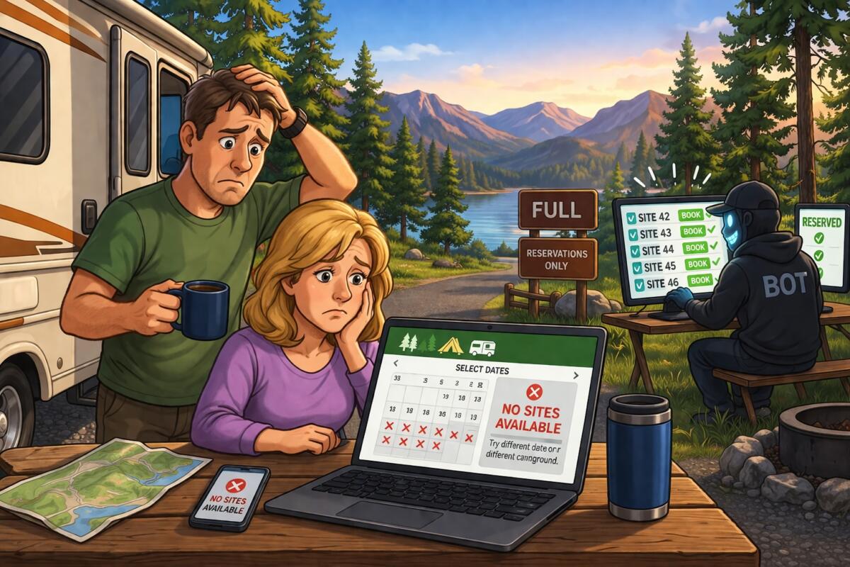 Have you missed out on booking a campsite or campground you really wanted this year?