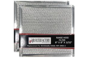 RV range hood vent filters