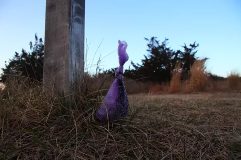abandoned poop bag NPS image