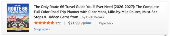 Train book guide ad