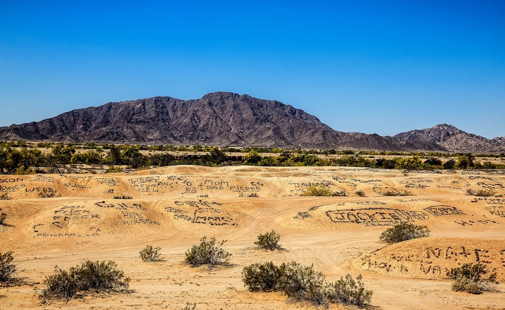 A forgotten piece of military history hides in the California desert