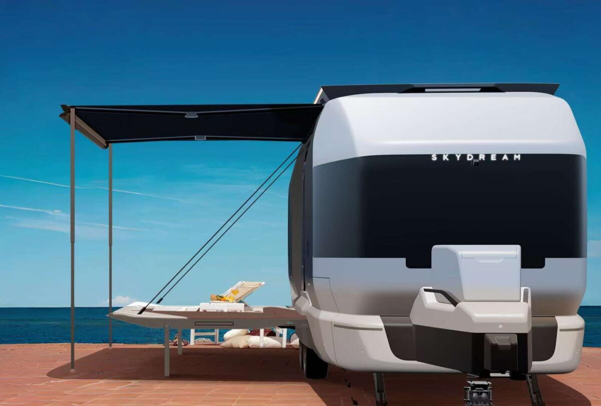 USA debut: Skydream is a trailer George Jetson would love