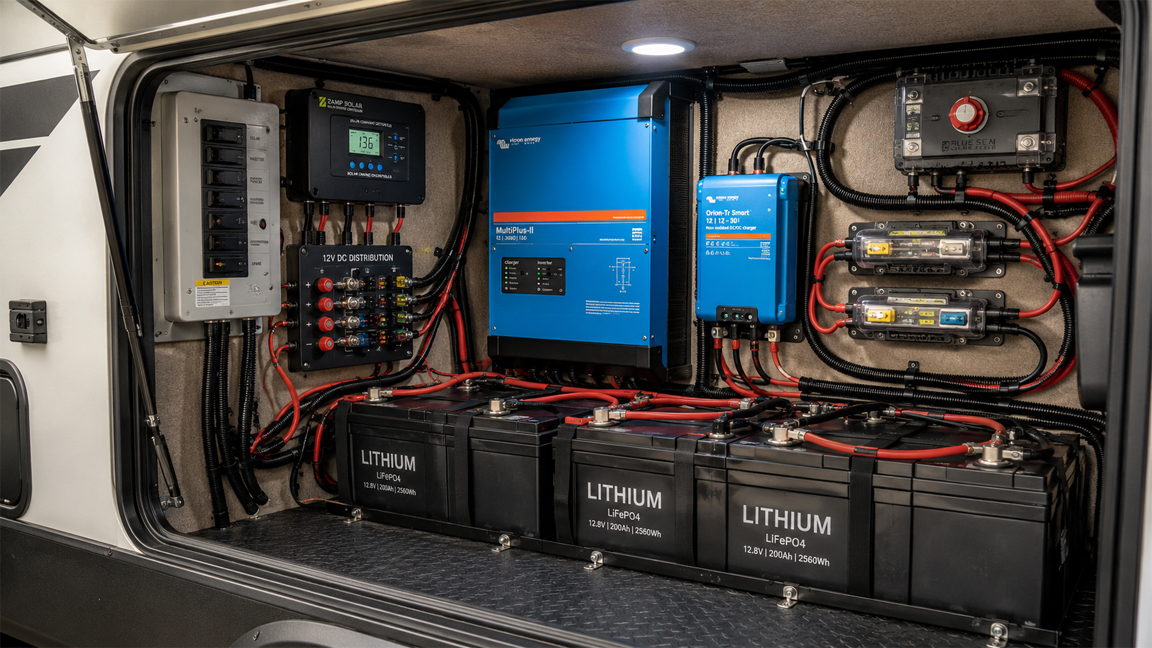 Your next RV may have a much more complicated electrical system than your old one