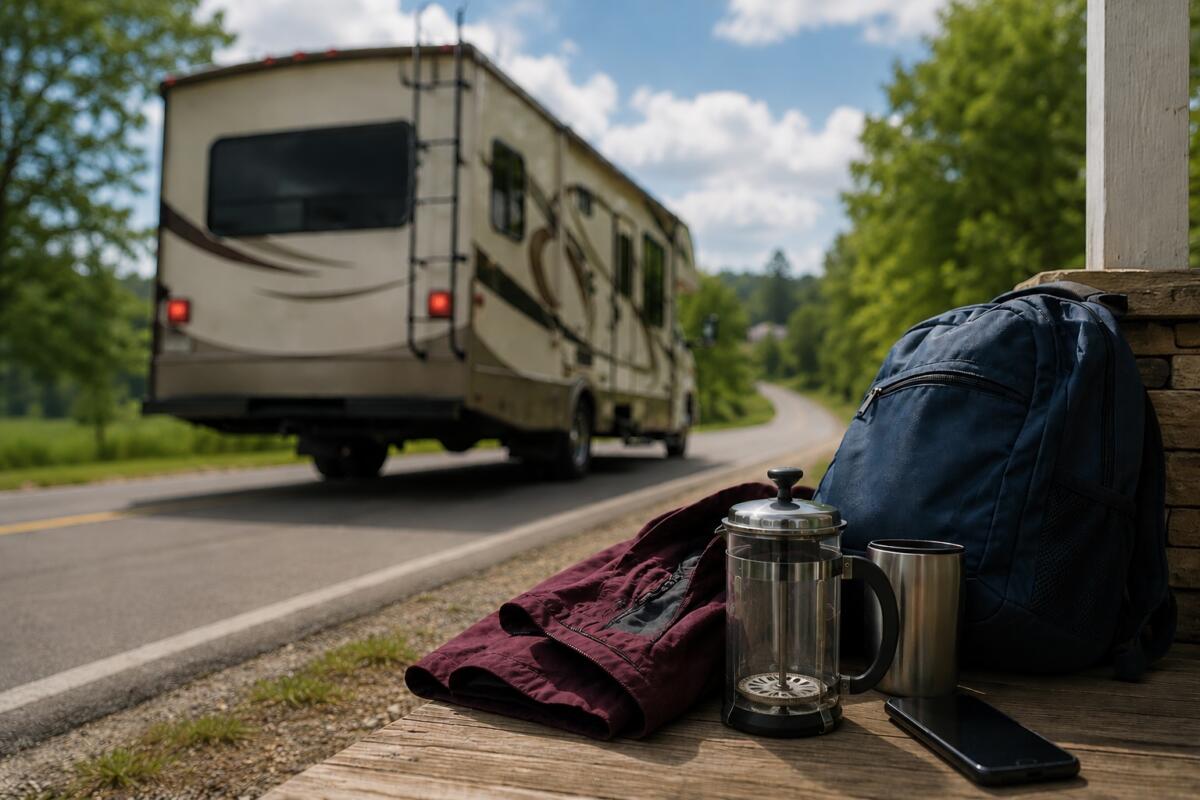 Have you ever forgotten something important at home after leaving on an RV trip?