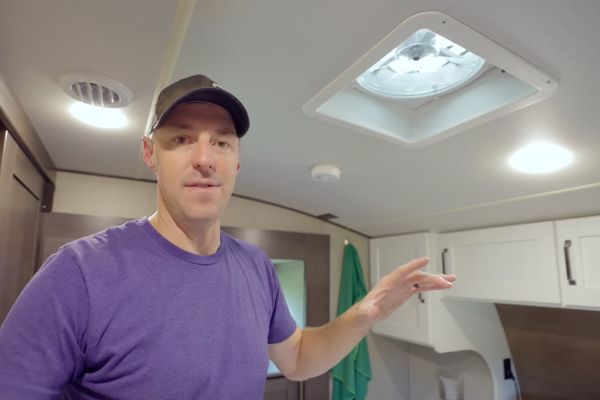 How to silence an RV vent fan