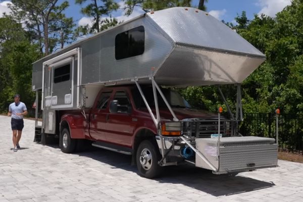 One-of-a-kind, home-built RV could be yours