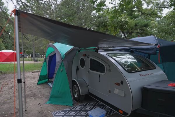 RVing in the rain: How to add waterproof outdoor space to your camp