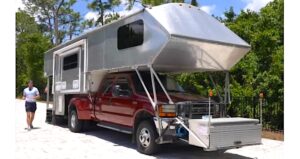 Home built truck camper
