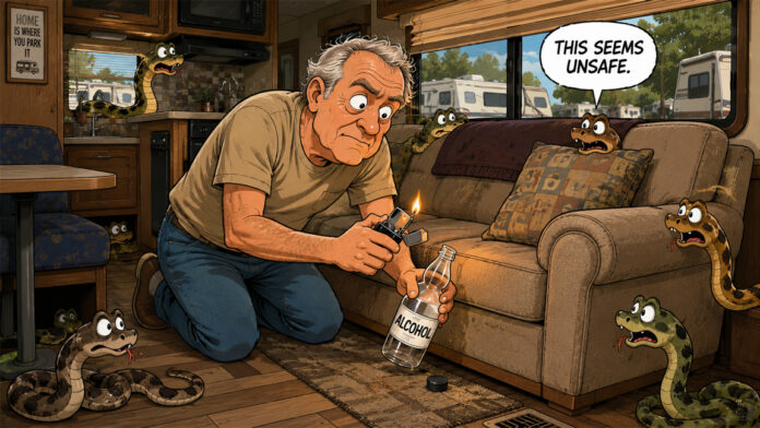 snakes in RV