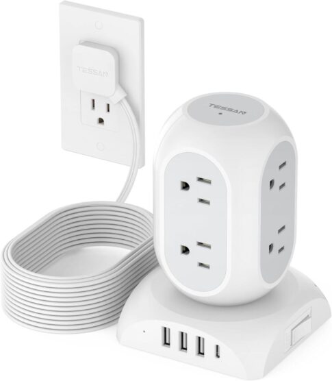 multi plug power bank amazon image