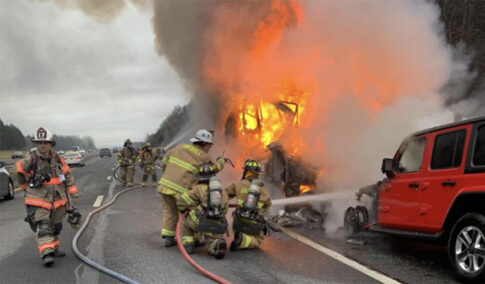What causes most RV fires