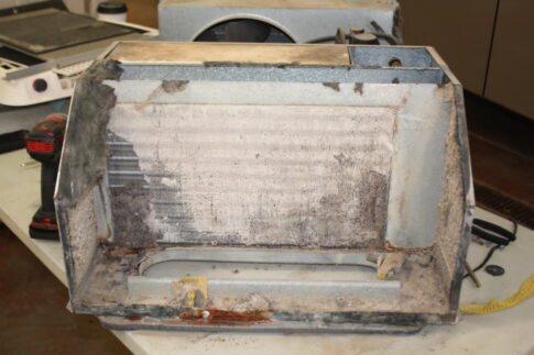Dirty Air Cond Evaporator