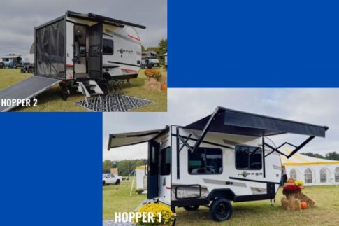 Modern Buggy Hopper travel trailers