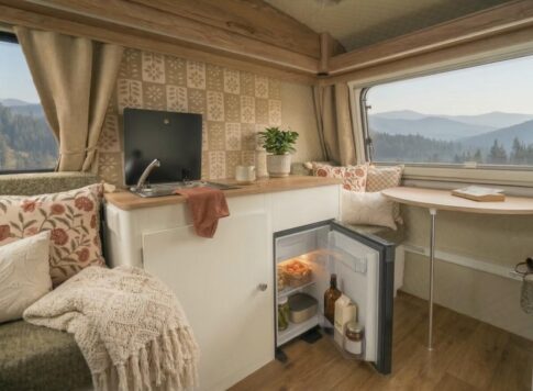 Clasica trailer interior