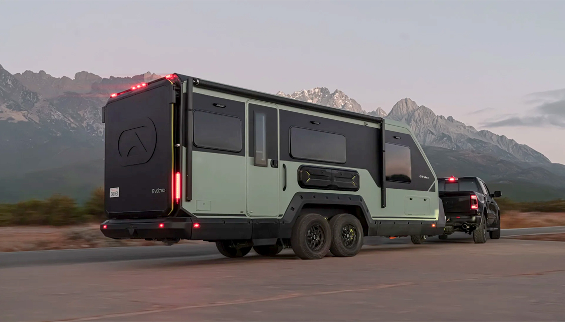 New RV trailer claims it can help electric trucks tow farther