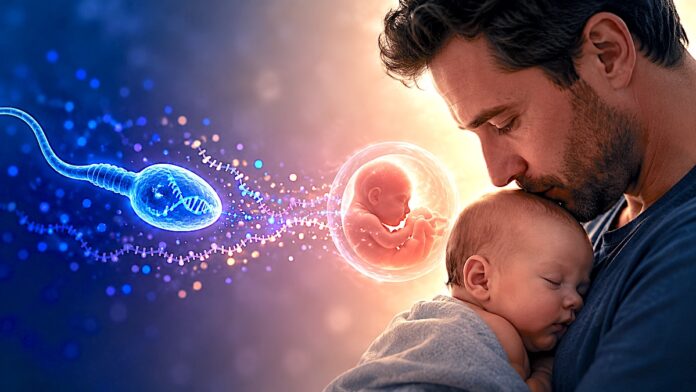 Father and baby